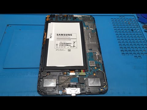 Видео: Samsung SM-T311 не включается. Замена памяти eMMC