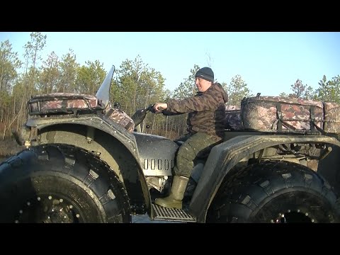 Видео: Экспедиция и Рыбалка на Квадроцикле--Вездеходе Росомаха Через Реки и Болота Сибири.