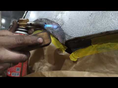 Видео: ошибки при лужении оловом в кузовном ремонте #Лужение кузова автомобиля #Кузовной ремонт #Опыт