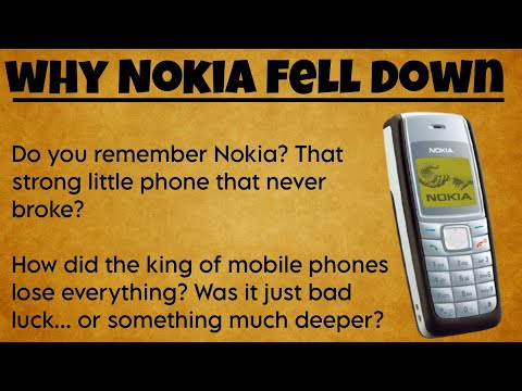 Видео: Настоящая причина смерти Nokia | Простое объяснение на английском || Учите английский через истории