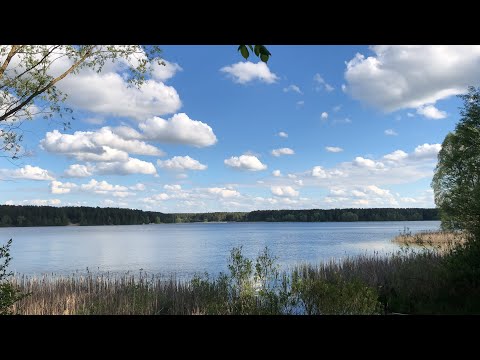 Видео: Яльчик и Алексеевское, дорога и озеро