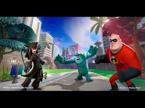 Видео: Disney Infinity распаковка =)