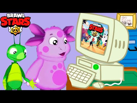 Видео: Лунтик играет в Brawl Stars | Кром