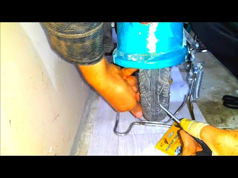 Видео: Первый прокол ,первый ремонт бескамерной покрышки электровелосипеда