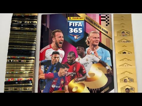 Видео: Panini stickers Fifa 365 2024. Распаковка Panini🔥👍