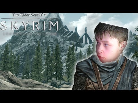 Видео: Ветренный пик и куча трупов (SKYRIM)