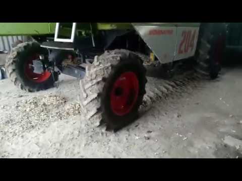 Видео: Подготовка комбайна Claas Mega 204 к хранению на зиму