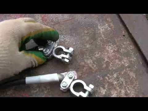 Видео: переходник автомобильный для АКБ с обратным расположением клемм