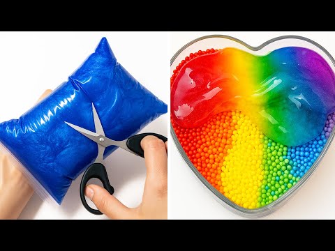 Видео: Расслабляющие АСМР-видео со слаймом для сна | Satisfying Slime No Talking ASMR 3735