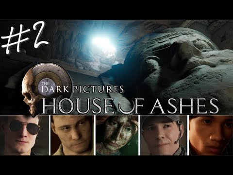Видео: КАК ВЫЖИТЬ В ДРЕВНИХ РУИНАХ С МОНСТРАМИ?! ♦ The Dark Pictures: House of Ashes┃Часть 2