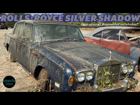 Видео: Купил самый дешёвый Rolls Royce — поедет ли он? Спасённый от сноса RR Silver Shadow 1971 года!