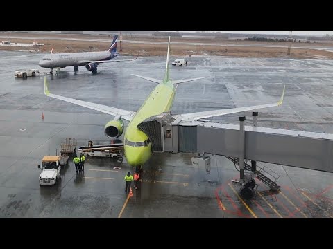 Видео: S7 Airlines, Boeing 737-800, Новосибирск - Сочи