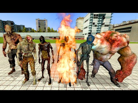 Видео: КАКОЙ БОСС ЗОМБИ САМЫЙ КРУТОЙ КЛАССНЫЙ МОД В Garry's Mod