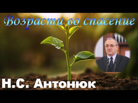 Видео: Возрасти во спасение - Н.С. Антонюк