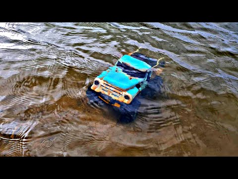 Видео: Нашли ЗАТОНУВШИЙ ЗИЛ 130. Вытащили и доработали его! Теперь не узнать. RC OFFroad 4x4