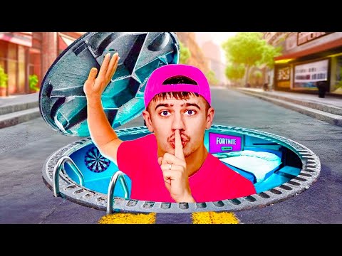Видео: Я Построил ТАЙНУЮ КОМНАТУ, Чтобы Спрятаться От Папы!