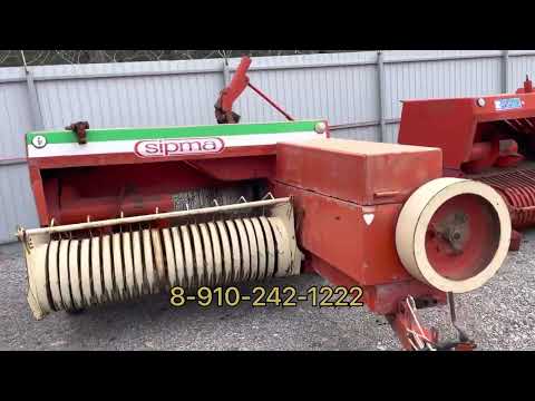 Видео: Обзор наличия в Воронеже на стоянке  пресс подборщиков Сипма Z 224