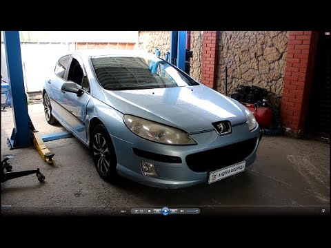 Видео: Почему вода попадает в ноги пассажира чистка дренажа на Peugeot 407 1,8 Пежо 407 2005 года