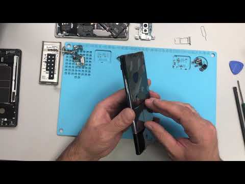 Видео: Samsung Galaxy Note 8 замена дисплея / Samsung Galaxy Note 8 replacement screen