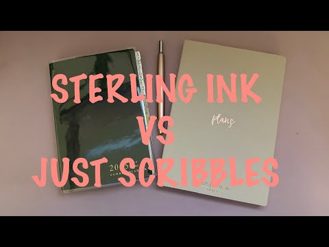 Видео: Разговор с камерой. День 4: Сравнение планировщиков: Sterling Ink и Just Scribble