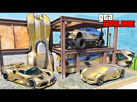 Видео: БИТВА АВТОУГОНЩИКОВ В ГТА 5 ОНЛАЙН! НАШЕЛ И УГНАЛ КУЧУ ЗОЛОТЫХ ЧИТ ТАЧЕК! БИТВА ВОРОВ В GTA 5!