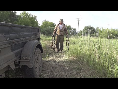 Видео: Тянем ОГРОМНЫЕ цепи. Мой любимый металл!