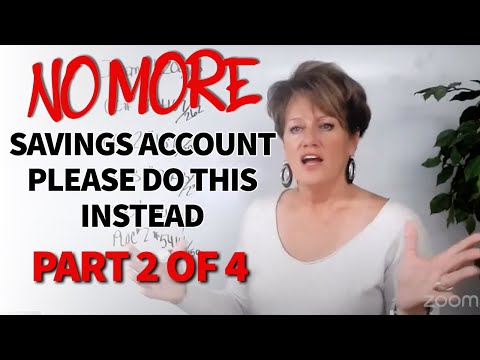 Видео: Больше никаких сберегательных счетов. ПОЖАЛУЙСТА, СДЕЛАЙТЕ ЭТО. Это изменит вашу жизнь. Часть 2/4