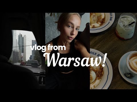 Видео: Vlog from Warsaw | Сутки в Варшаве, любимые заведения и неудачный шоппинг