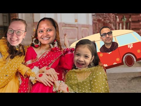 Видео: Веселимся все вместе в Индии! Муж улетел, куда?