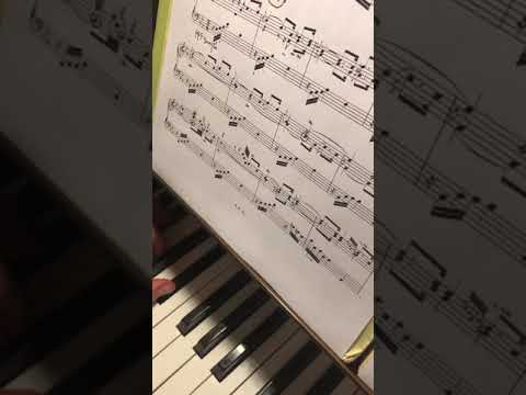 Видео: Фрагмент урока online  Bach Sinfonia Es dur Бах Синфония ми бемоль мажор