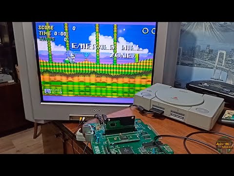 Видео: Очередной «полноплатный» клон SEGA mega drive2  который не включается.