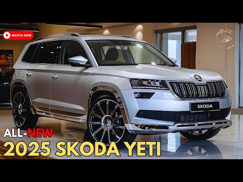 Видео: Анонс нового Skoda Yeti 2025 года: внедорожник, созданный для того, чтобы сломать границы!