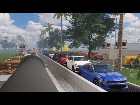 Видео: *НОВИНКА* Специальное дорожное путешествие по строительству шоссе Пемброк-Пайнс для F3x Roblox Ro...