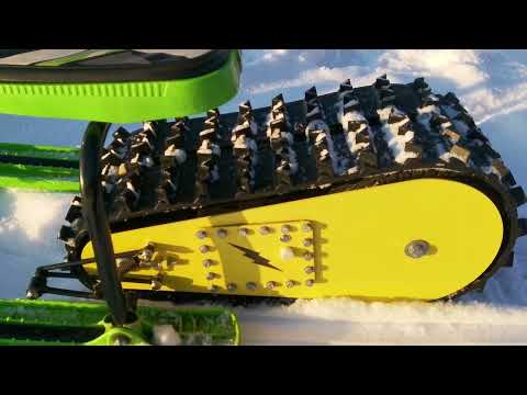 Видео: Электрический снегокат "Эльф". Небольшой обзор.