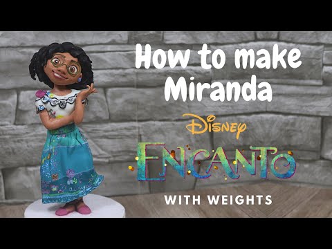 Видео: Как сделать Миранду Мадригал из Энканто - Учебник по помадке