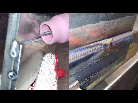 Видео: Два метода горизонтальной сварки TIG с СОЕДИНЕНИЕМ 4 мм.