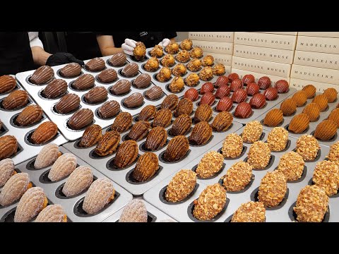 Видео: Фантастический мадлен в Корее! Влажный и сладкий мадлен