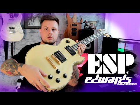 Видео: Играем на Edwards Les Paul Custom E LP 85C!