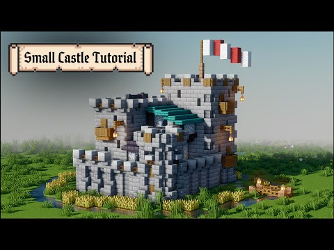 Видео: Как Построить Замок в Minecraft? | Красивый Средневековый Замок для Выживания