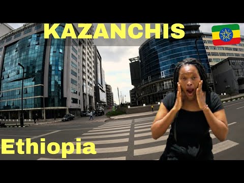 Видео: Новое лицо Аддис-Абебы вас потрясёт! Казанчис, Эфиопия