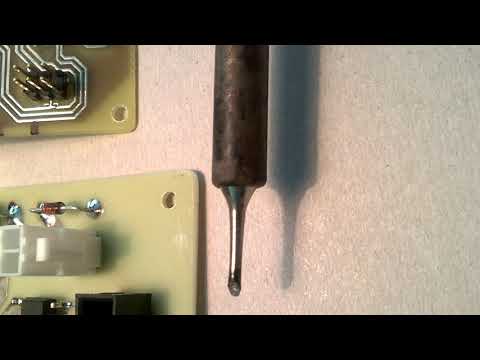 Видео: Пайка микросхем с малым шагом жалом "микро волна"