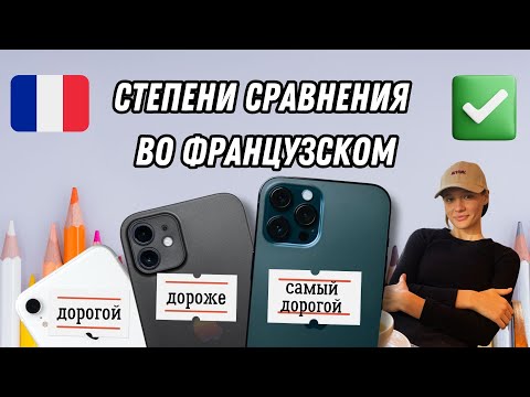 Видео: Сравнительная и превосходная степень во французском: объяснение, примеры, диалог и проверка