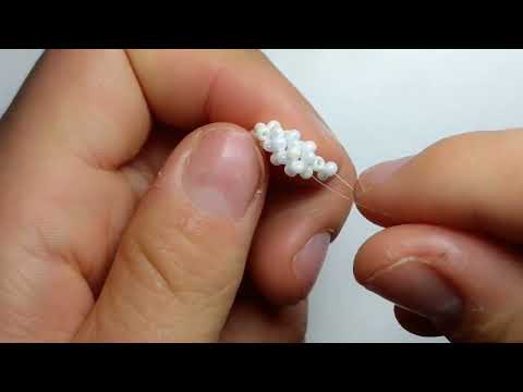 Видео: Мастер-класс/👻🍬 Конфетное привидение из бисера 🍬👻/ 1 часть /Амигуруми/#бисер #diy #tutorial #crochet