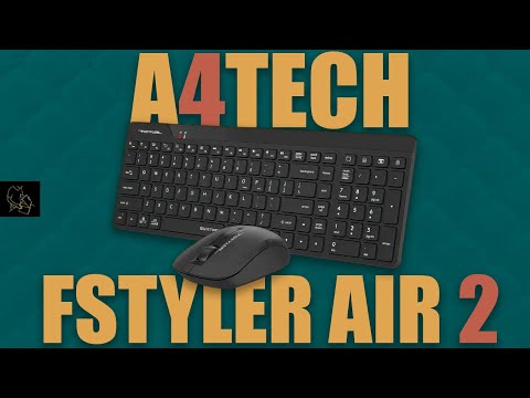 Видео: A4TECH FSTYLER FG2300 AIR 2 |  БЕСПРОВОДНОЙ И БЕСШУМНЫЙ КОМПЛЕКТ, КОТОРЫЙ УДИВИЛ!
