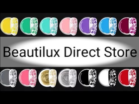 Видео: Гель краски для стемпинга 💅 Beauti Lux  💅 Stamping Gel Paint AliExpress 🛍️