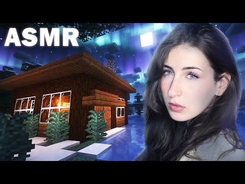 Видео: Выживаю в ЗАСНЕЖЕННОЙ ДОЛИНЕ и строю ХИЖИНУ В ЛЕСУ | ASMR MINECRAFT