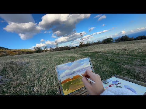 Видео: Пишем этюд на пленэре