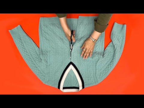 Видео: Аккуратно разрежьте выброшенную нить пополам. | Добро пожаловать в мир легкой переработки.