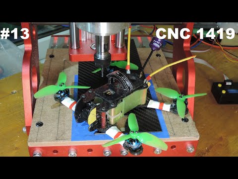 Видео: #13.  CNC 1419 - Фрезерую карбон