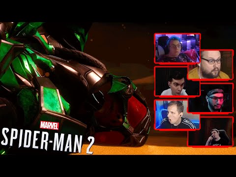 Видео: Реакция Летсплейщиков на Смерть Скорпиона | Marvel's Spider-Man 2